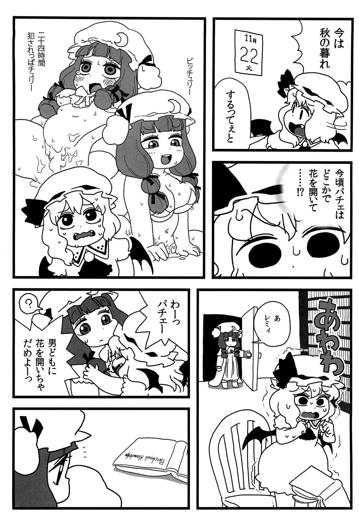 Stepdaughter Patchouli ga Ippai - Touhou project Hardon - Page 11