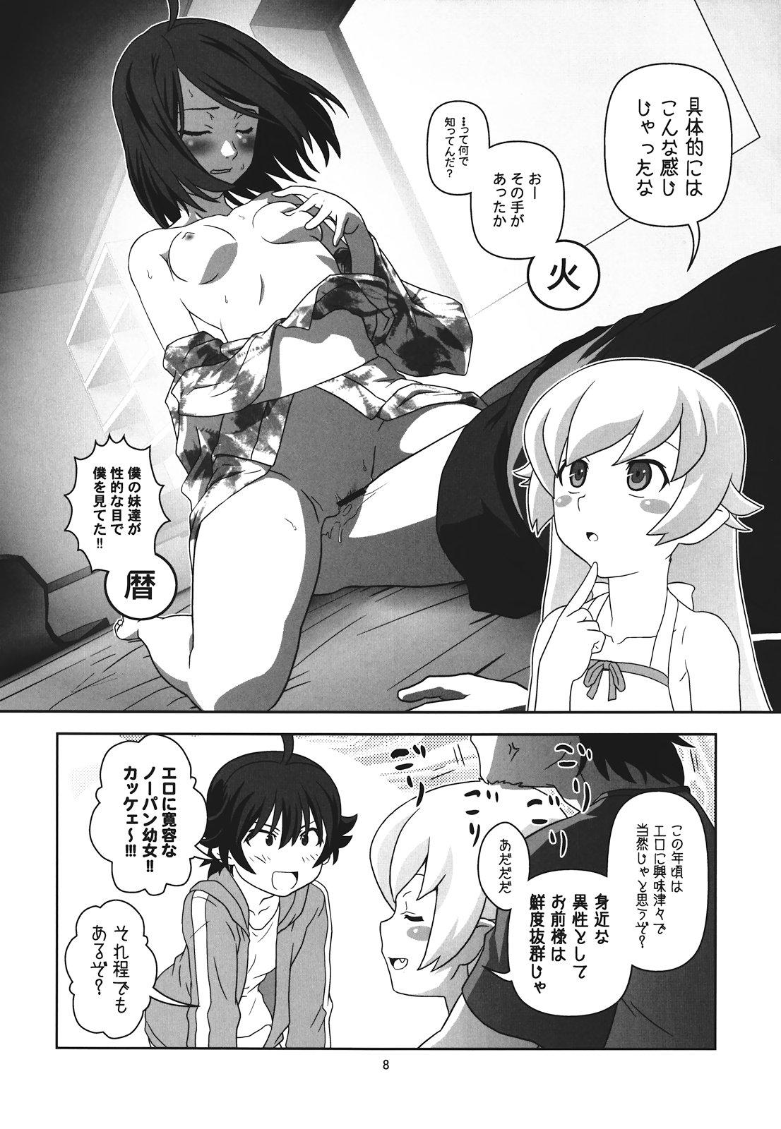Gay Spank Panaino! Waga Aruji-sama yo - Bakemonogatari Eurosex - Page 8
