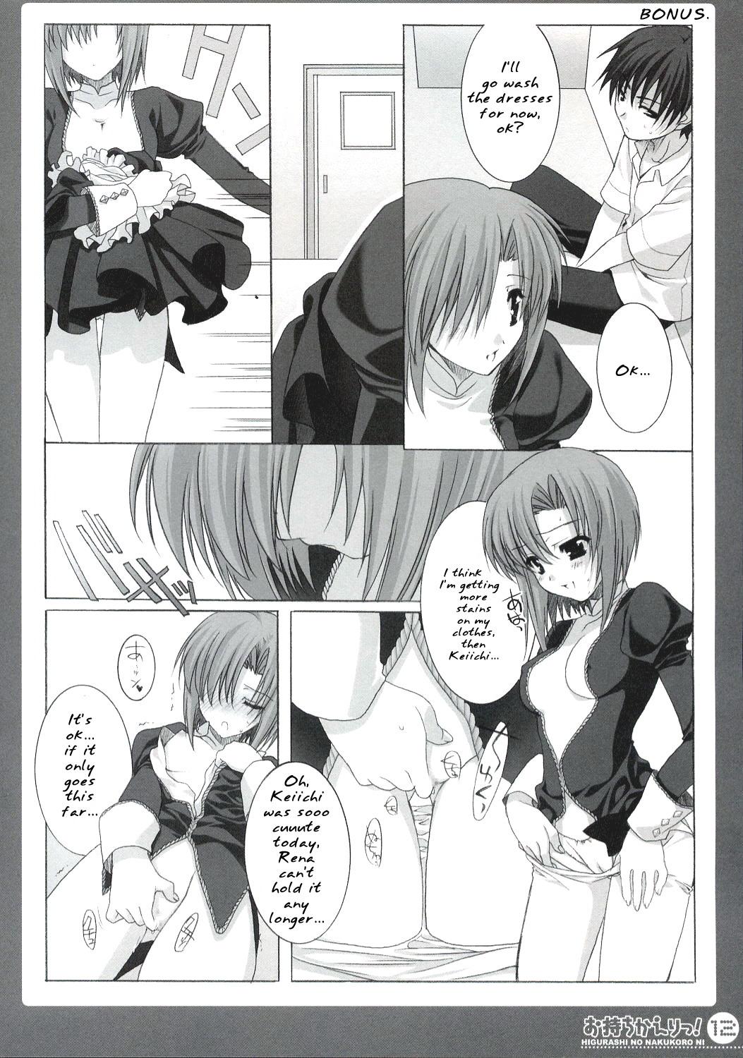 Gay Twinks Omochikaeri! - Higurashi no naku koro ni Para - Page 11