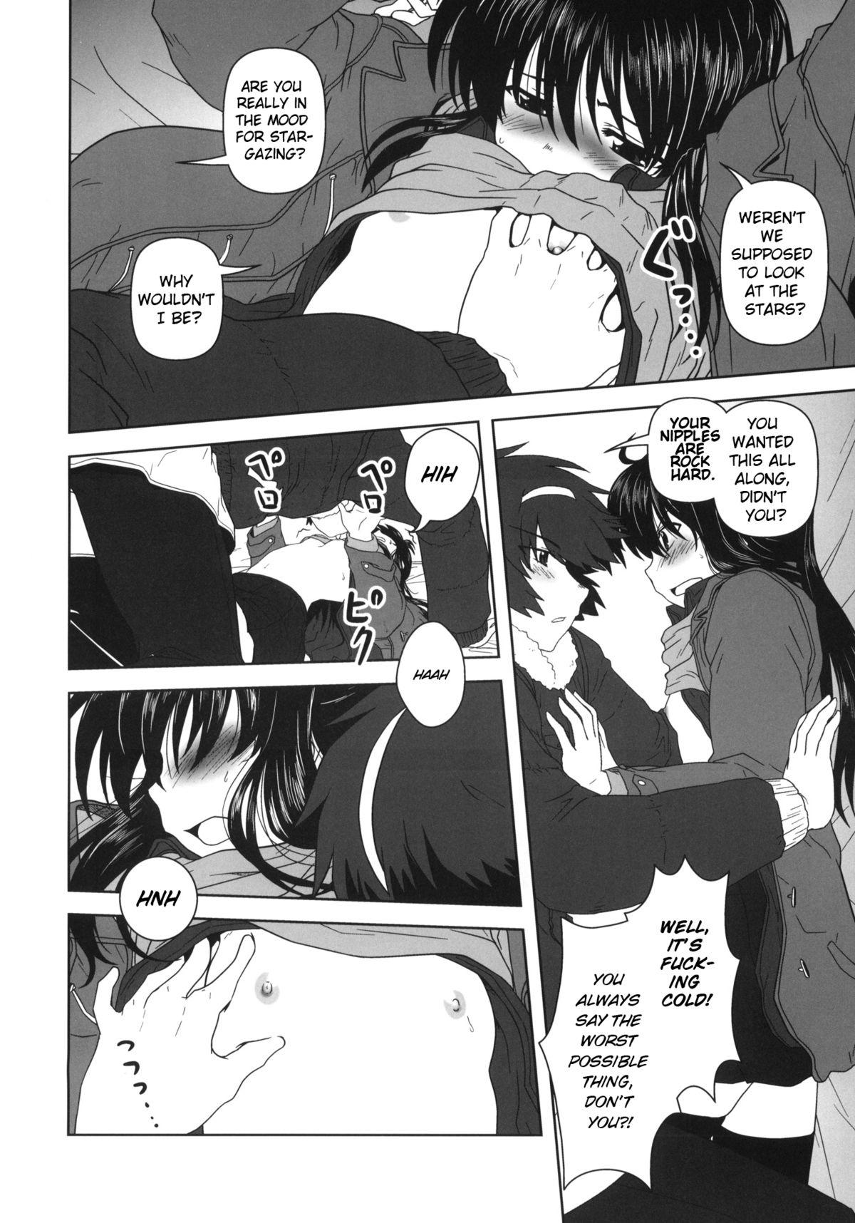 Throatfuck Kyonko to Issho - The melancholy of haruhi suzumiya Amateur Porn - Page 9