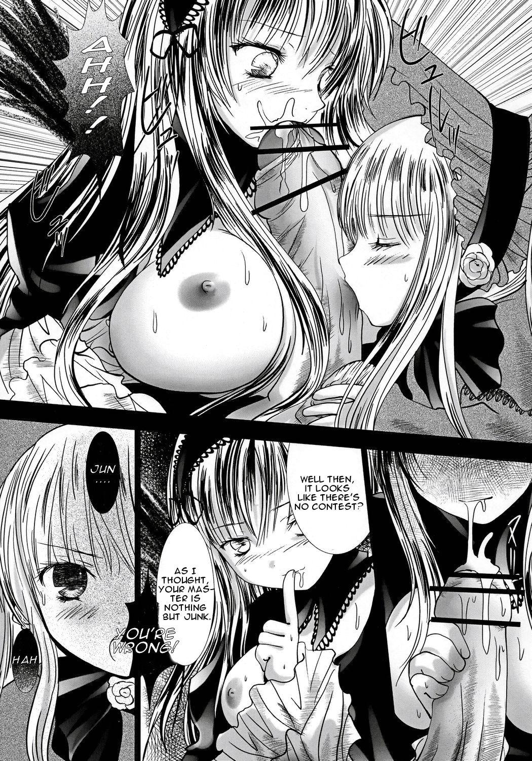 Asses Dream Well - Rozen maiden Pussy To Mouth - Page 8