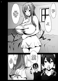 Asuna o Bakunyuu ni Shite Mita | I Gave Asuna Giant Tits 3