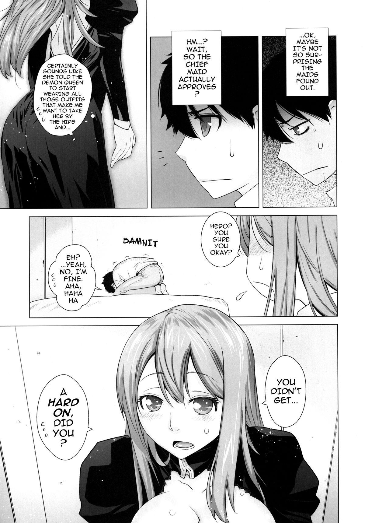 Face Fuck Secret Love - Maoyuu maou yuusha Gay 3some - Page 9