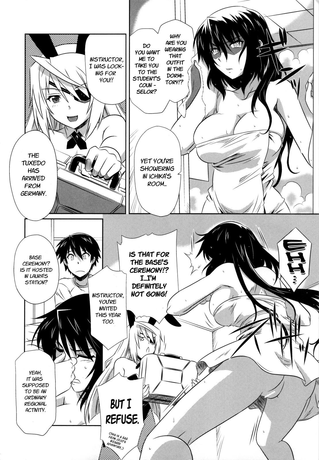 Whipping is Incest Strategy 3 - Infinite stratos Ass Sex - Page 3