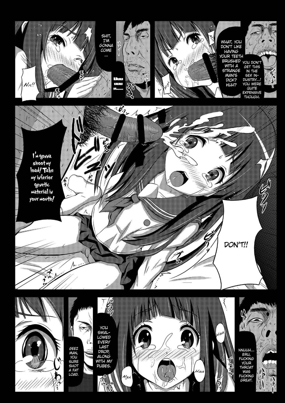 Hot Girl Porn Eru wa Dorei-chan | Eru is a Slave - Hyouka Girl Fucked Hard - Page 8