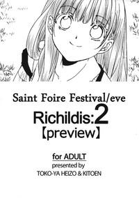 Saint Foire Festival eve Richildis：2 preview 1