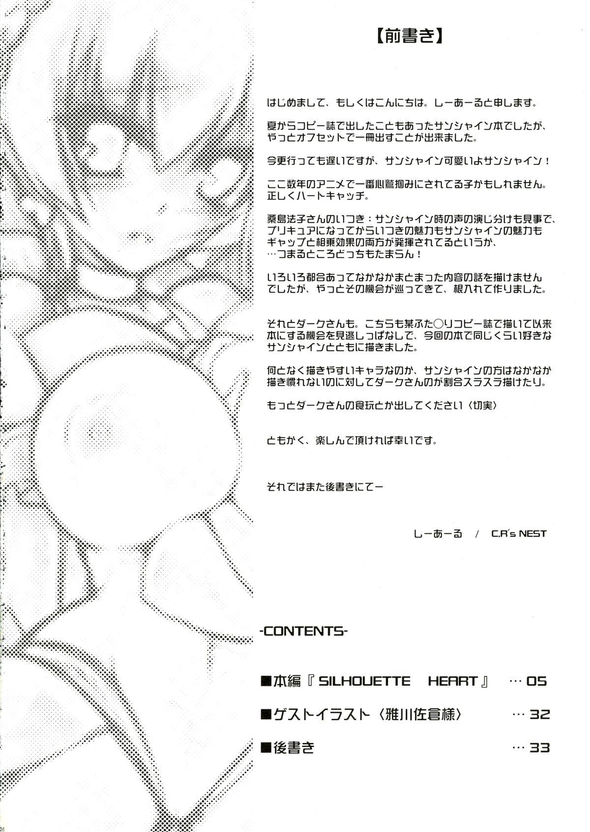 Gostoso SILHOUETTE HEART - Heartcatch precure Foot Job - Page 4