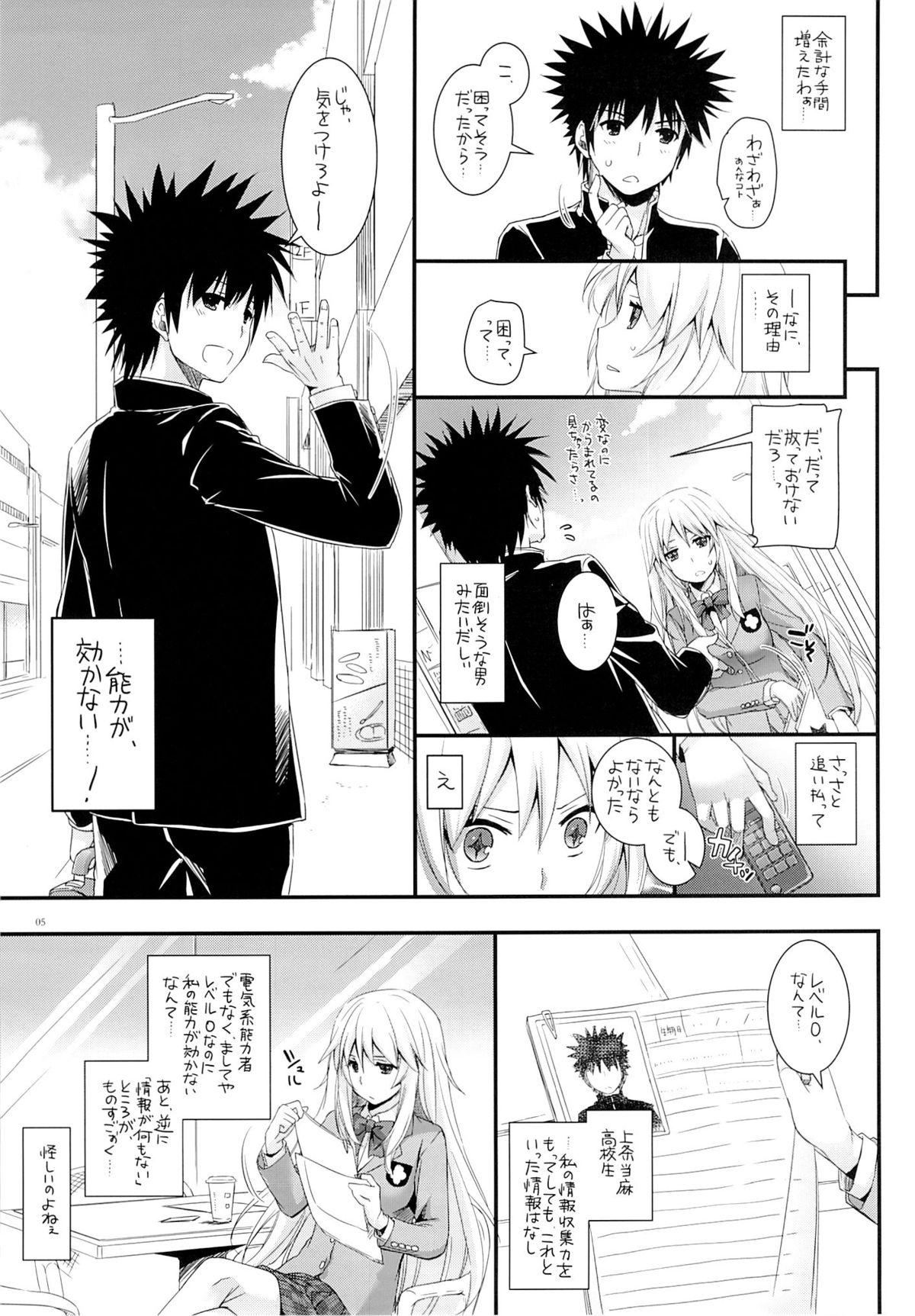 Cogiendo D.L. action 77 - Toaru majutsu no index Cumfacial - Page 4