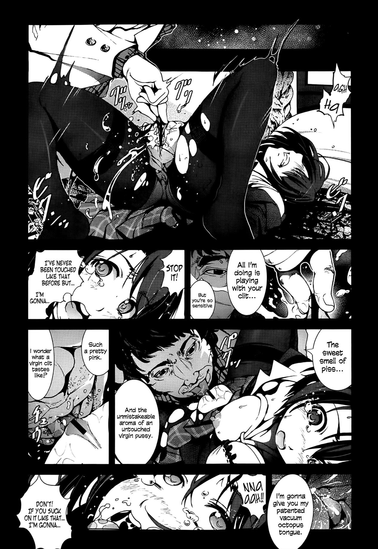 Pale A Virgin's Netorare Rape and Despair... Punk - Page 8