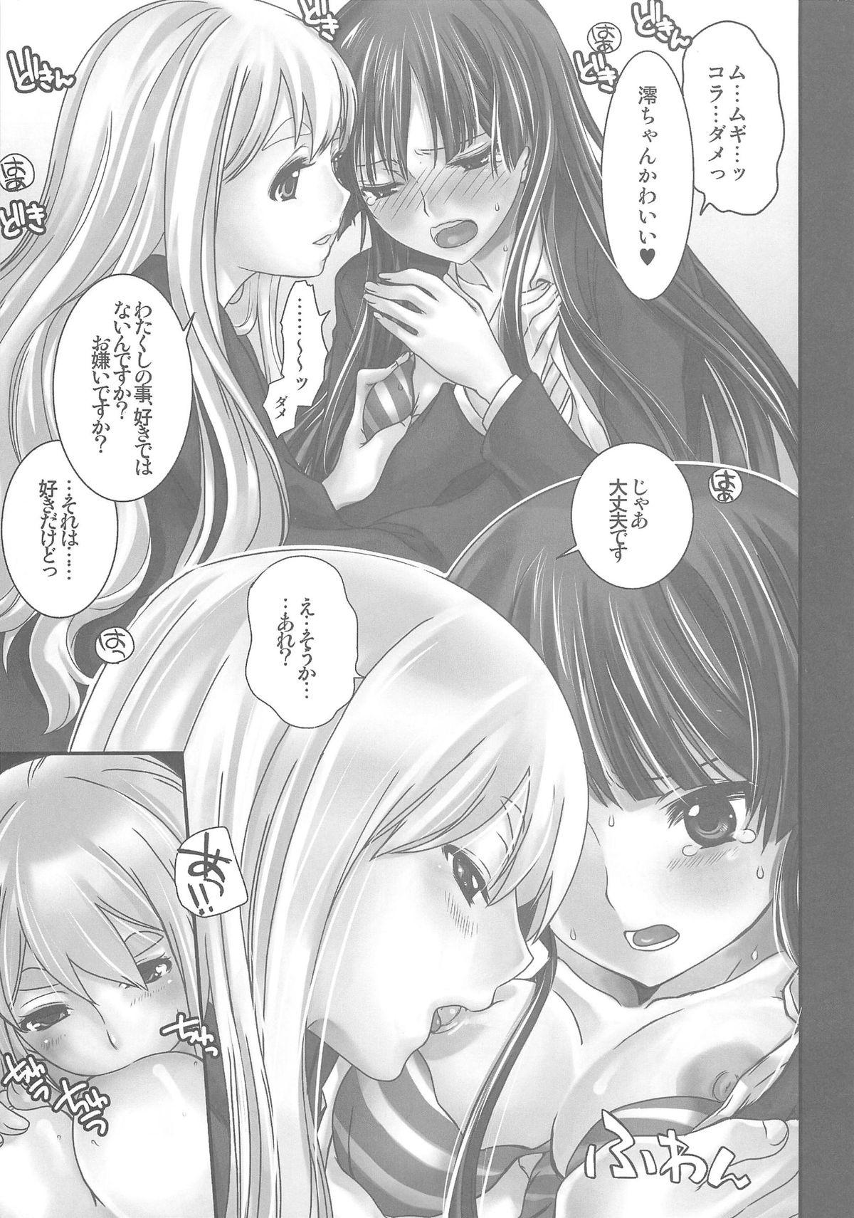 Amateur Teen LOVE K-ON! no Hon - K on Stockings - Page 8